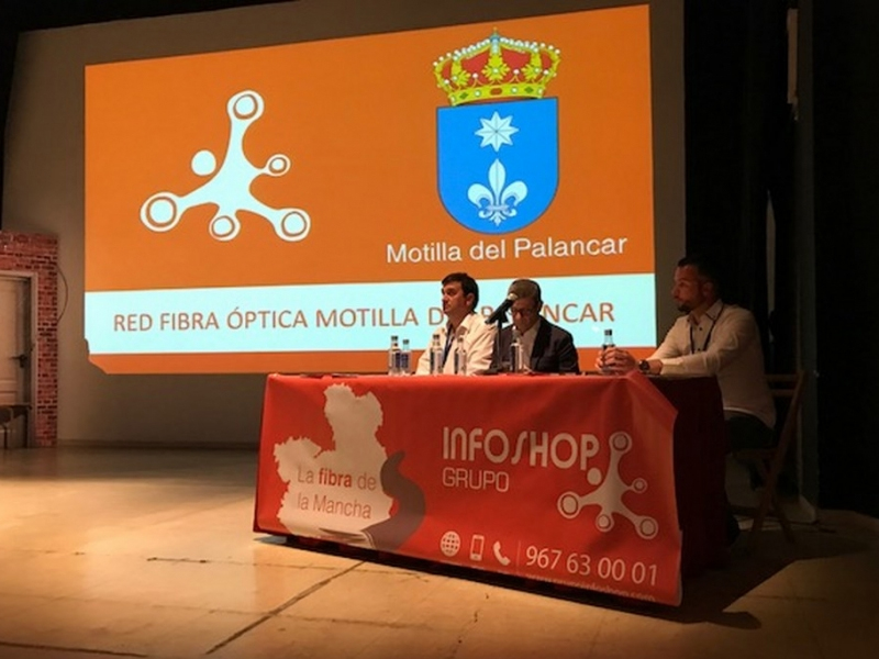 La fibra óptica estará instalada completamente en Motilla del Palancar en 9 meses aproximadamente - imagen 1