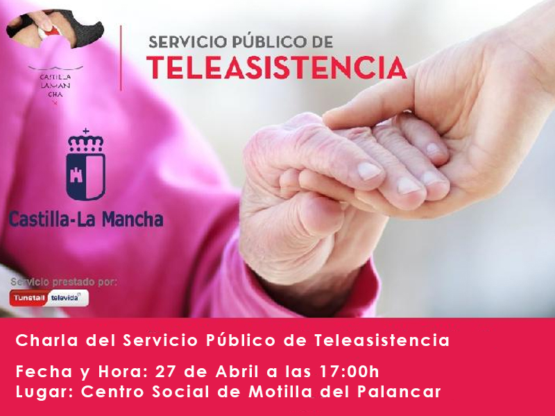 Charla del Servicio Público de Teleasistencia en Motilla del Palancar - imagen 1