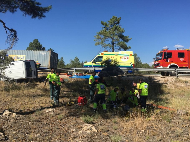 Un vecino de Motilla fallece en un accidente de tráfico en Almodóvar del Pinar - imagen 1