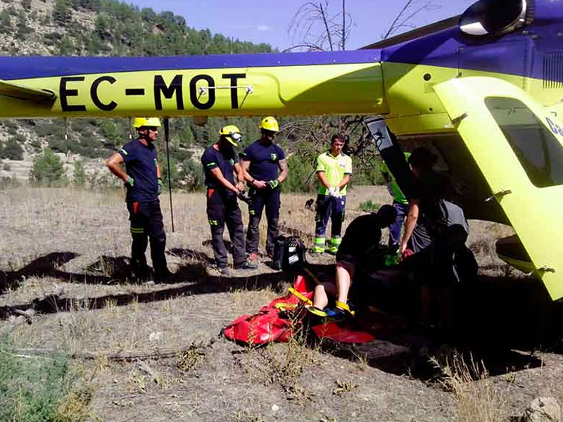 Los bomberos realizan un nuevo rescate en Las Chorreras - imagen 1