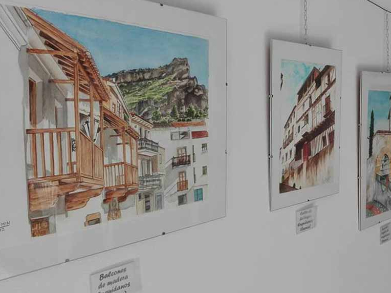 Enguídanos acoge la exposición de pintura de Antonia Celemín - imagen 1