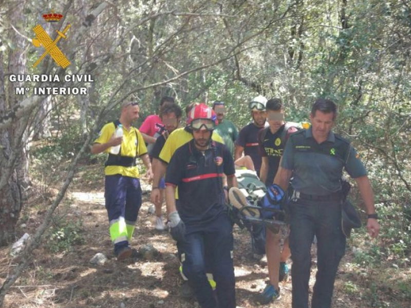 Rescatado un senderista de 50 años en el Río Mundo - imagen 1