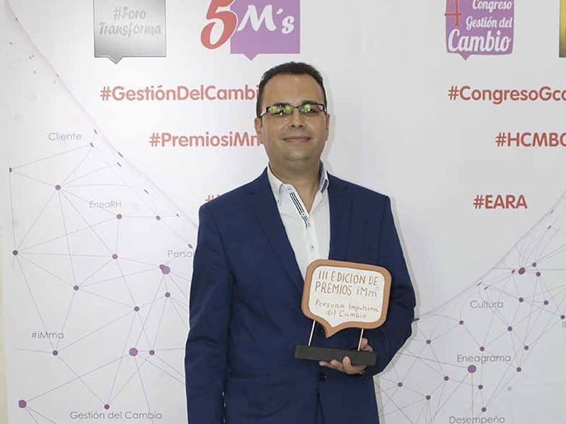 Pedro Martínez se alza con el premio ‘Persona Impulsora del Cambio’  - imagen 1