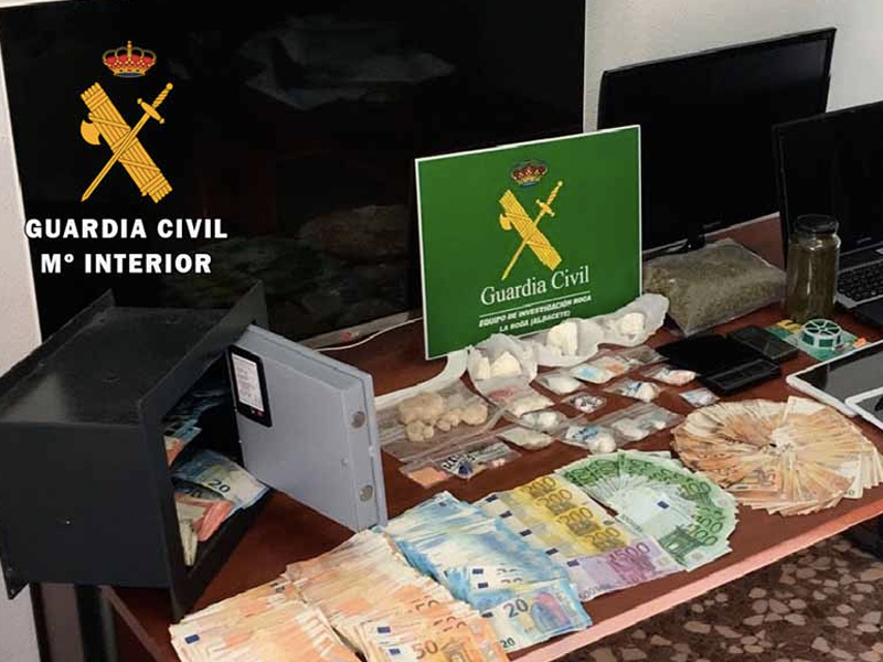 Desactivados dos puntos de venta de drogas en Villamalea y Madrigueras - imagen 1