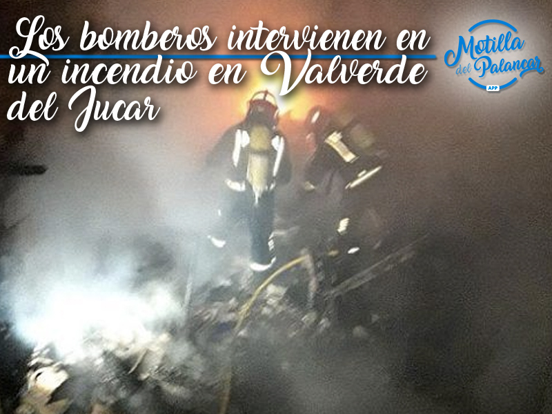 Los bomberos intervienen en un incendio en Valverde de Júcar tras la explosión de una caldera - imagen 1