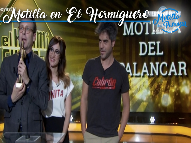 El Hormiguero hace que Joaquín Reyes y Ernesto Sevilla den las gracias a Motilla por ganar un premio - imagen 1
