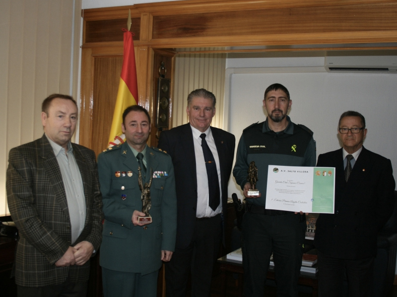 El Seprona recibe un reconocimiento por su labor de protección de “Las Chorreras” - imagen 1