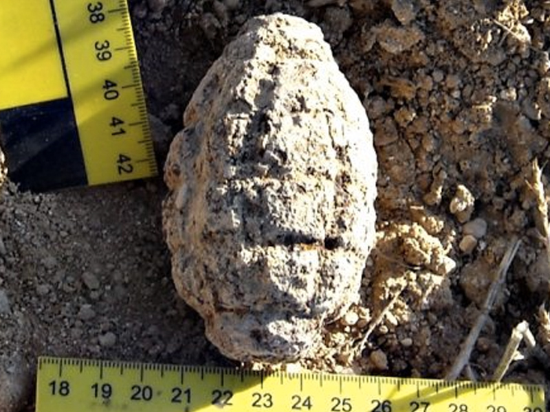 Los TEDAX desactivan una granada de mano hallada en Albacete - imagen 1