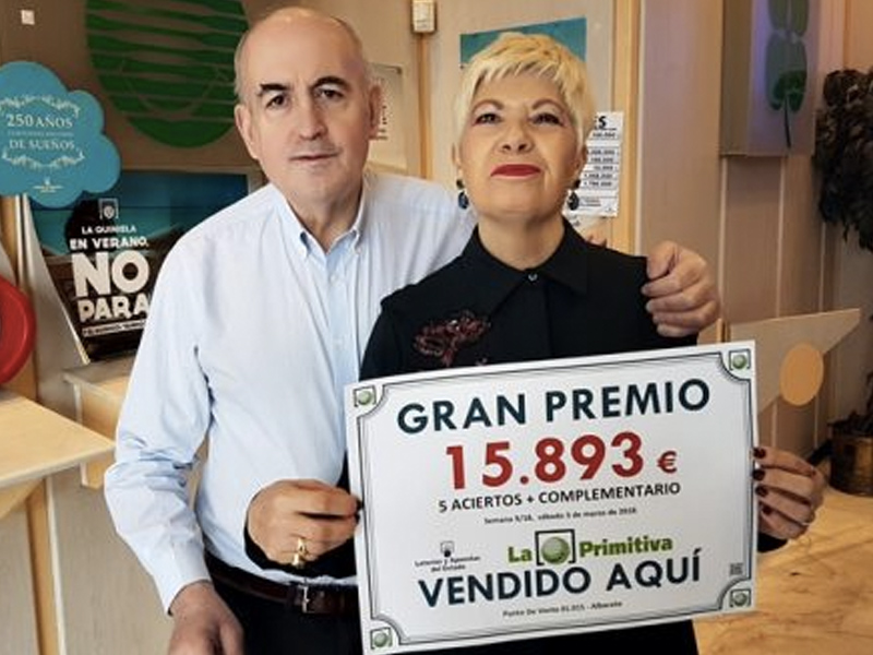 La Lotería Primitiva deja un buen pellizco en Albacete - imagen 1