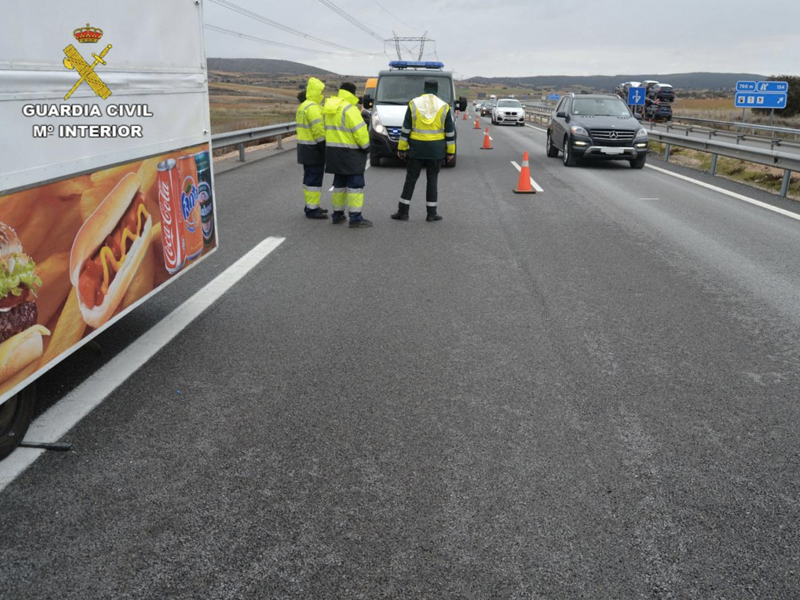 Detenido el camionero que atropelló mortalmente a una persona en Zafra de Záncara y se dio a la fuga - imagen 1
