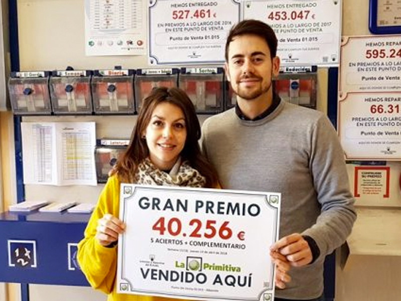 La Primitiva deja 40.000 euros en Albacete capital - imagen 1