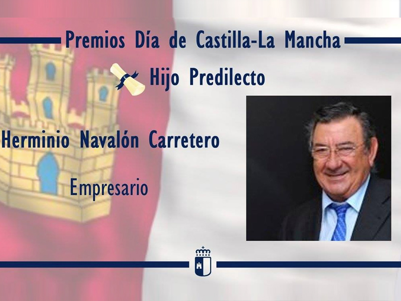 Herminio Navalón, fundador de Nagares, Hijo Predilecto de Castilla-La Mancha - imagen 1