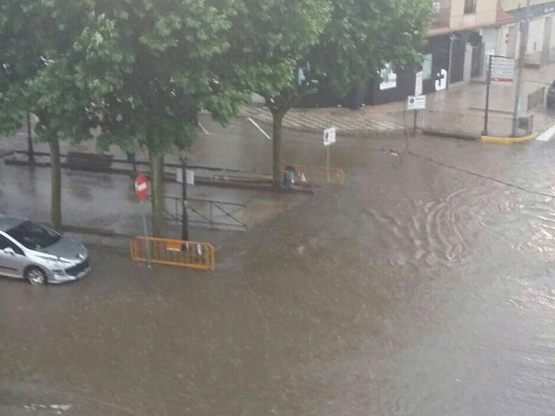 La tormenta descargó 78 litros por metro cuadrado en Motilla del Palancar - imagen 1