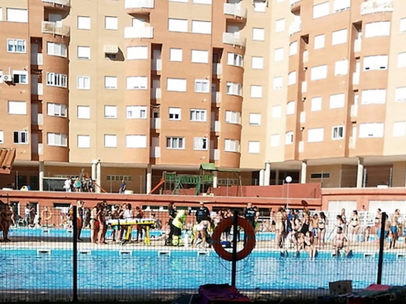 Ahogamiento piscina