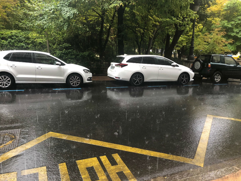 Una tormenta de lluvia y granizo descarga 0,6 litros por metro cuadrado en menos de una hora en Cuenca - imagen 1