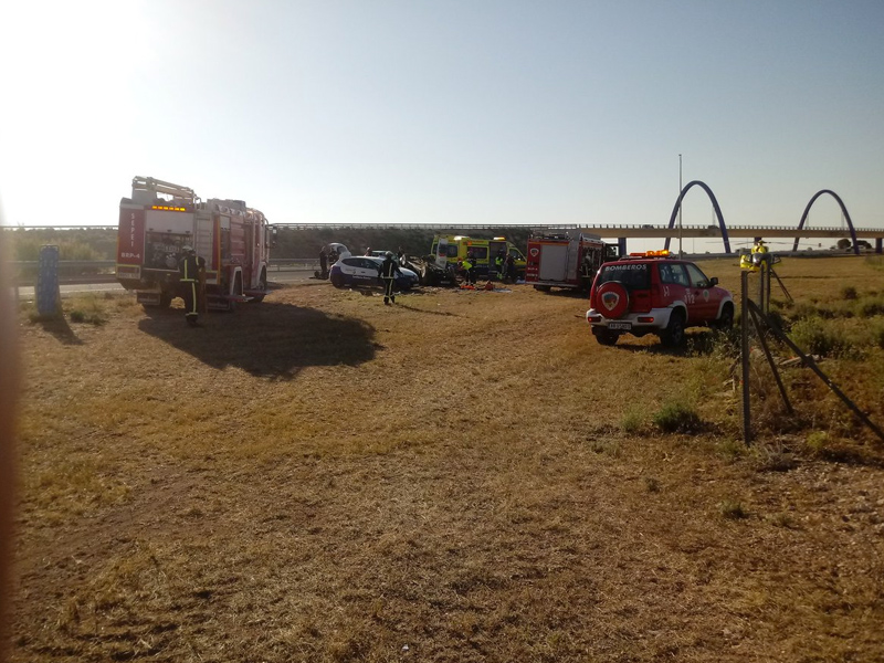 Accidente la roda