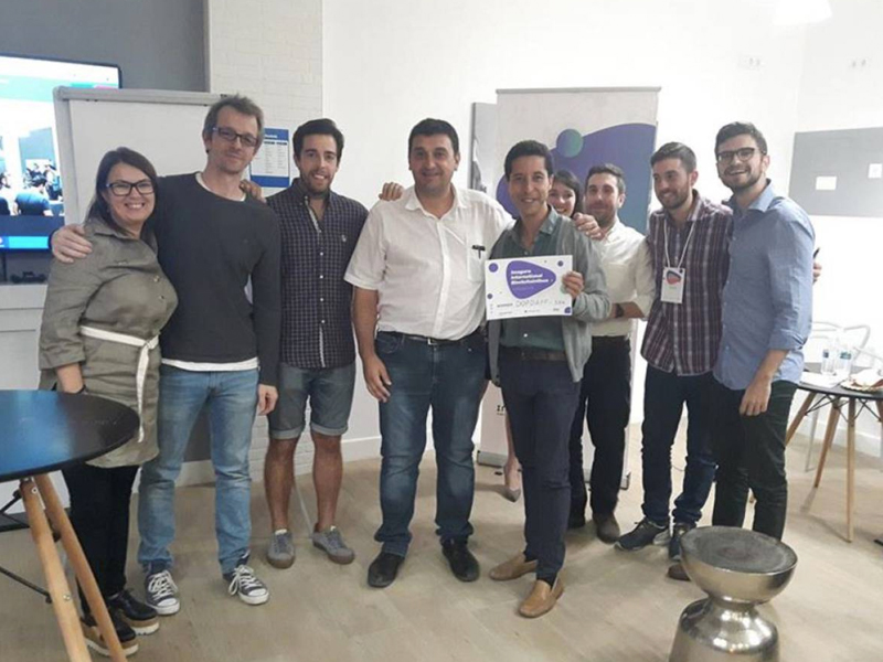 El motillano Alejandro Sáiz gana un certamen de startup en Madrid con la aplicación DOP Dapp - imagen 1