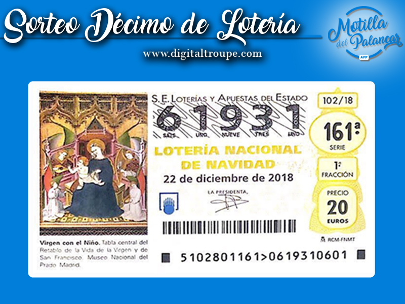 SORTEO | Décimo de Lotería - imagen 1