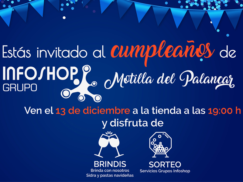Grupo Infoshop cumple un año en Motilla del Palancar - imagen 1