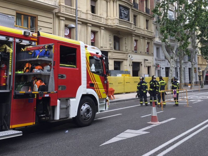 Anciana incendio