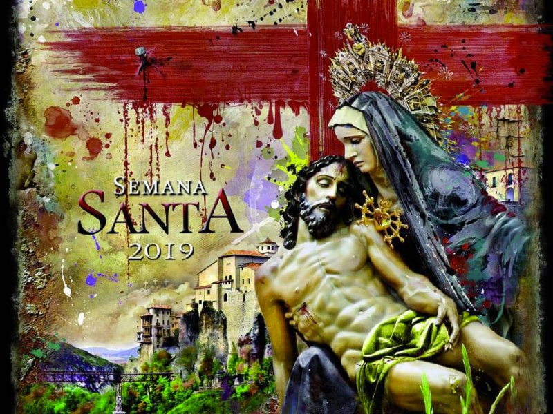 La Virgen de las Angustias, protagonista del cartel de la Semana Santa 2019 - imagen 1
