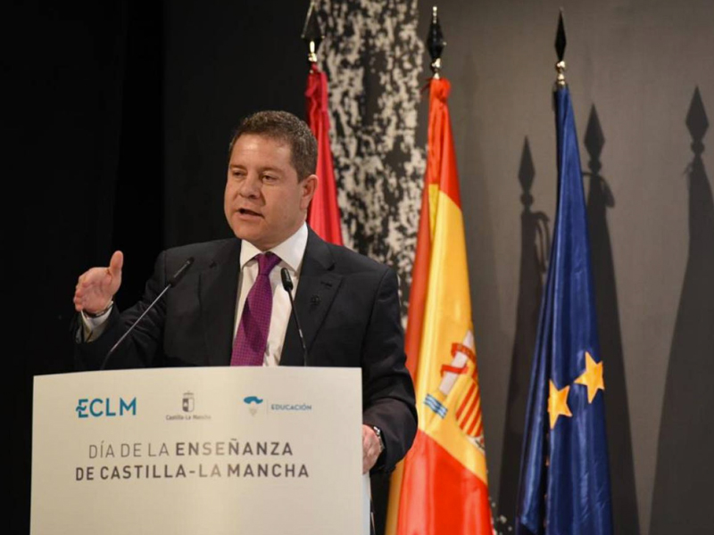 García-Page anuncia en Motilla más de 500 obras en centros educativos - imagen 1