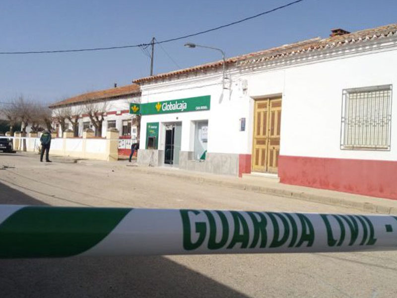 Robo explosivos 