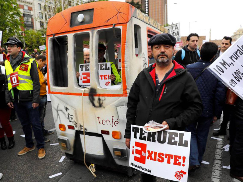 La 'España vaciada' llena Madrid - imagen 1