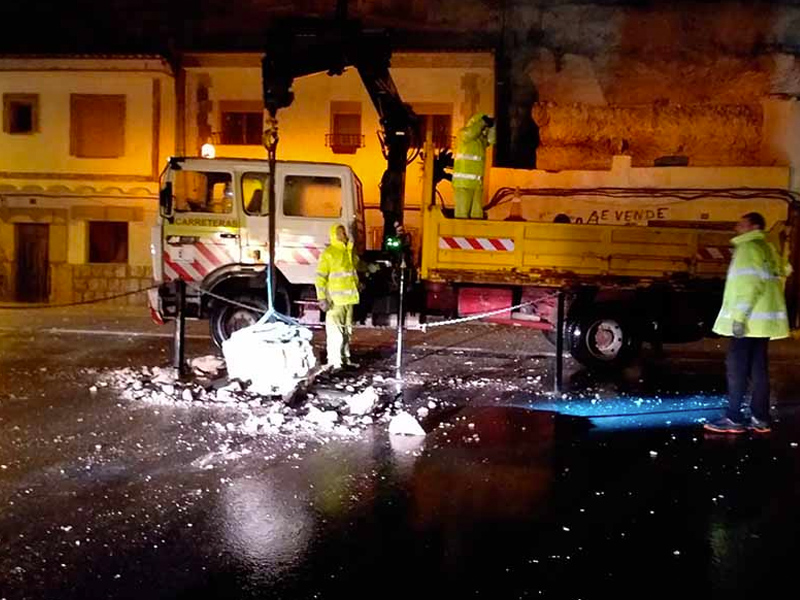 Alcala desprendimiento