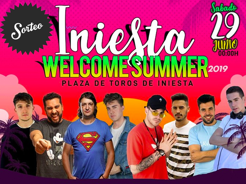 SORTEO | 3 Entradas para "Iniesta Welcome Summer 2019" - imagen 1