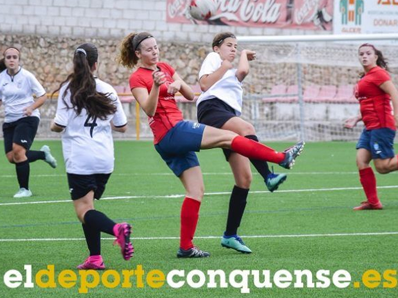 El Conquense Femenino se impone al Motilla en el primer partido jugado en el Obispo Laplana tras su reforma - imagen 1