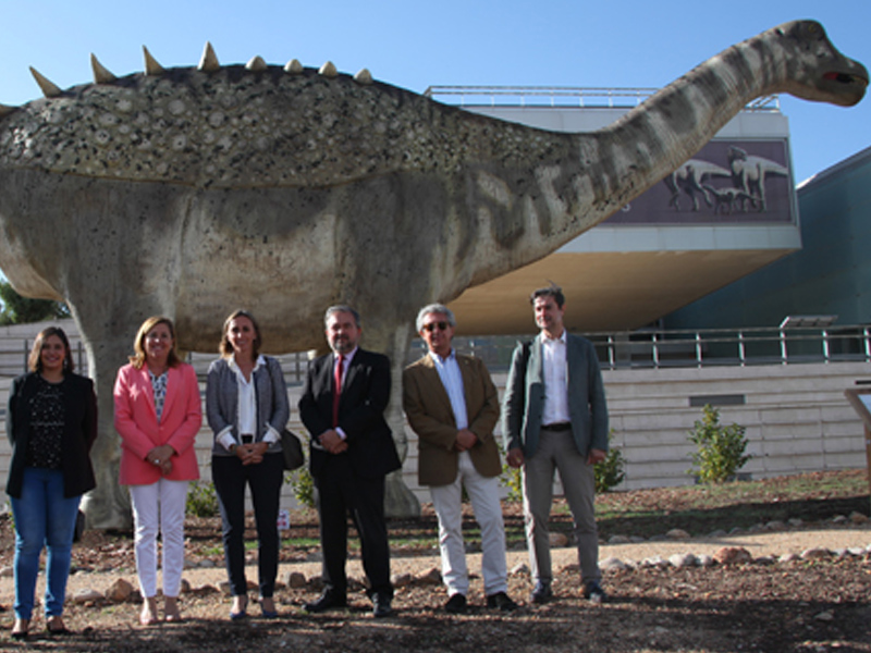 El Museo Paleontológico de C-LM presenta una réplica del Titanosaurio - imagen 1