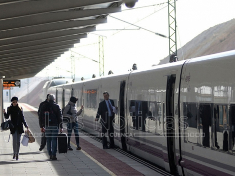 La alta velocidad suma 2,4 millones de viajeros con origen o destino Cuenca - imagen 1