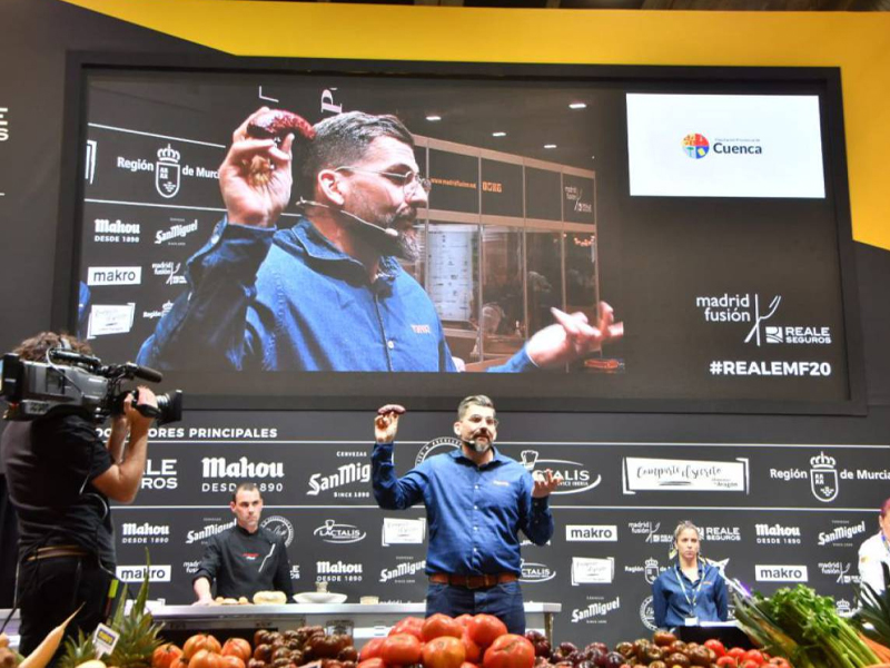 Jesús Segura reinventa las legumbres de la Manchuela en Madrid Fusión - imagen 1