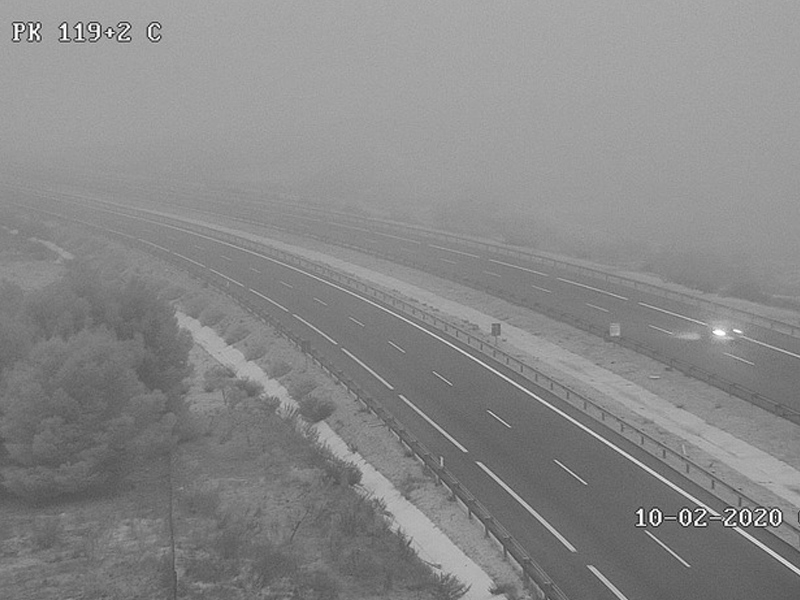 La niebla condiciona la circulación en 142 kilómetros de la A-3 desde Tarancón hasta Motilla - imagen 1