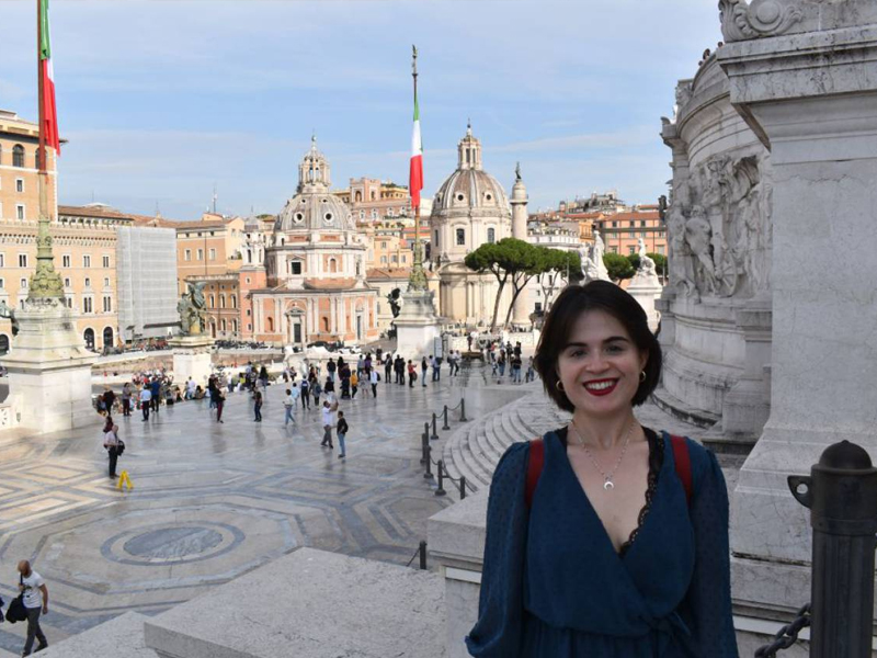 Coronavirus: Una estudiante motillana en Roma - imagen 1