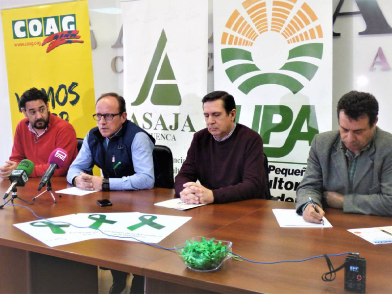 150 tractores participarán en la manifestación del 10 de marzo en Cuenca - imagen 1