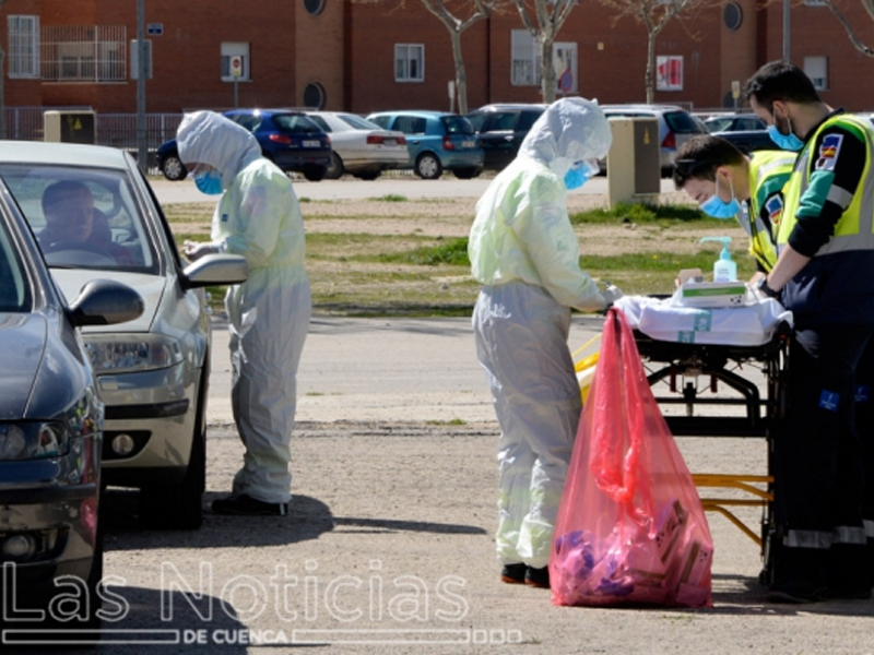 La Junta comienza a realizar test rápidos a profesionales en Cuenca - imagen 1