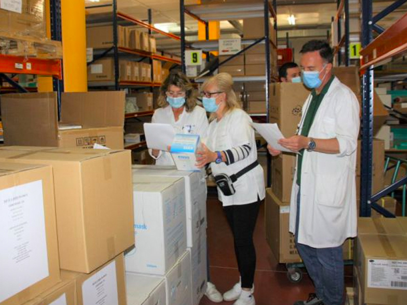 Cuenca recibe otros 3.200 test rápidos y más de 43.000 artículos de protección - imagen 1