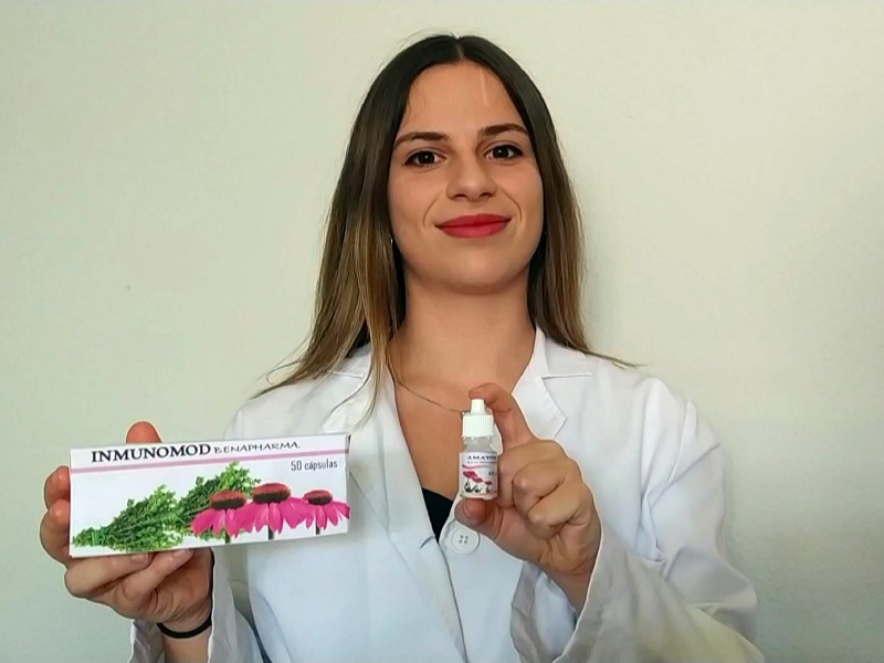 La motillana Cristina Blasco gana un concurso de productos a base de plantas que combaten síntomas de la COVID-19 - imagen 1