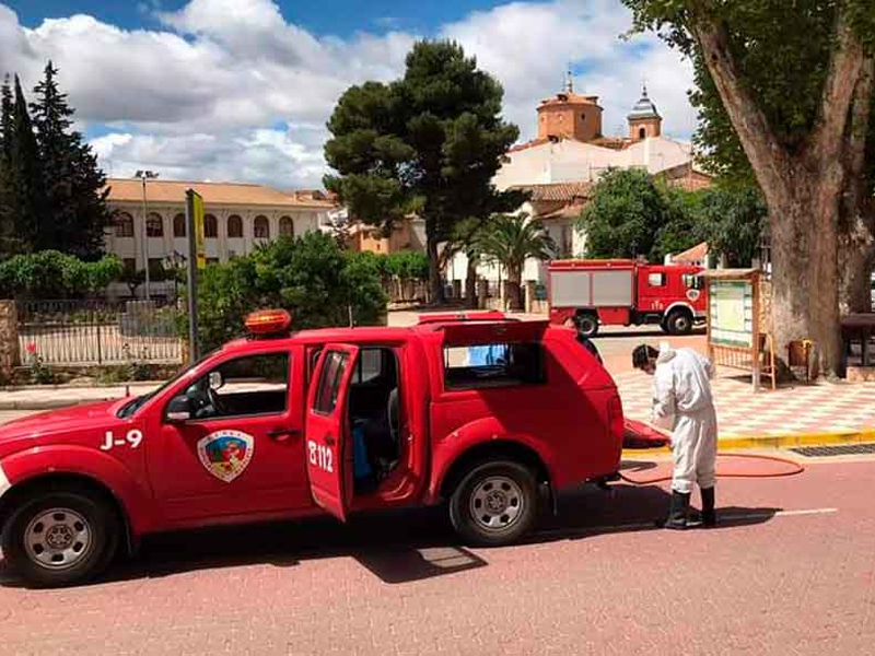La Diputación de Albacete efectuará desinfecciones en los espacios públicos de Villamalea - imagen 1
