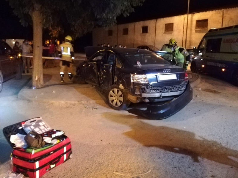 Dos heridos en un accidente de tráfico en Quintanar del Rey - imagen 1