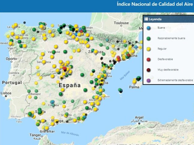 El Ministerio de Transición Ecológica pone nota al aire de Cuenca en su nueva web: Razonablemente bueno - imagen 1
