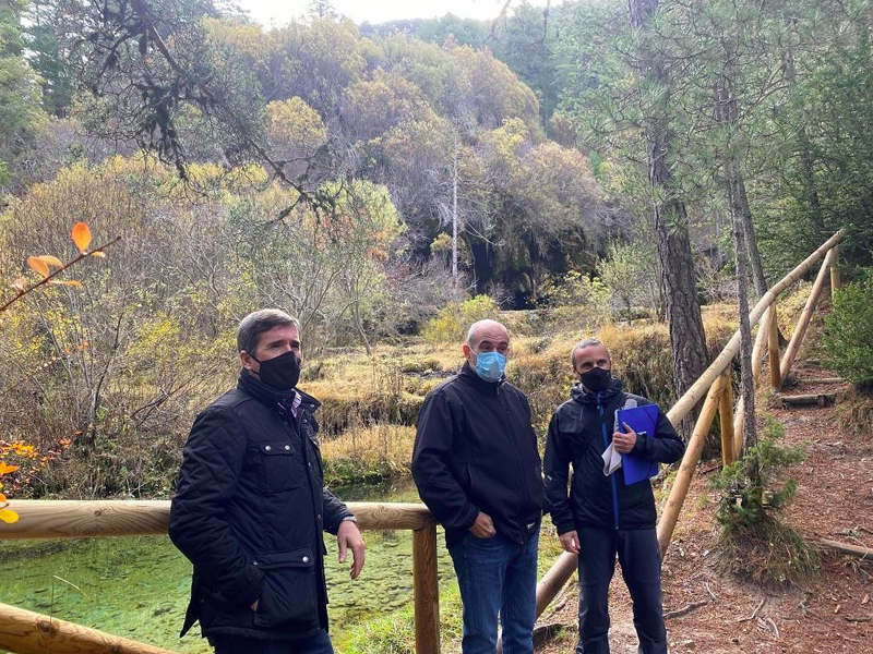 El Gobierno regional acometerá obras de mejora y adaptación en el Monumento Natural del Nacimiento del Río Cuervo - imagen 1