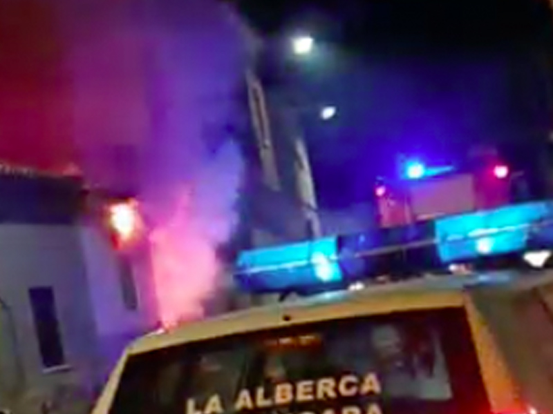 Incendio alberca