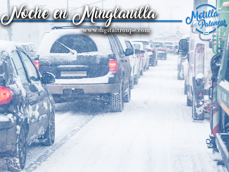 Unos 300 camioneros pasan la noche en Minglanilla - imagen 1