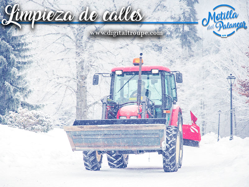 Continúa la limpieza de las calles en Motilla - imagen 1