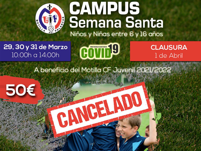 CANCELADO | Campus Semana Santa del Motilla CF - imagen 1