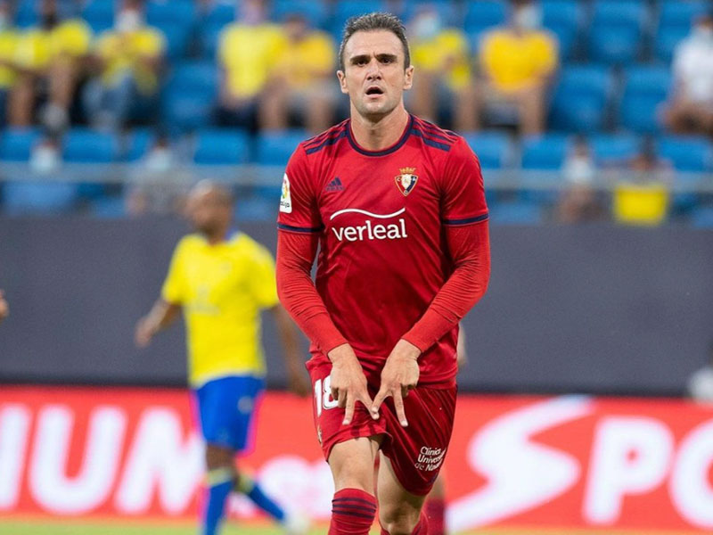 Primer gol de Kike García con el CA Osasuna - imagen 1