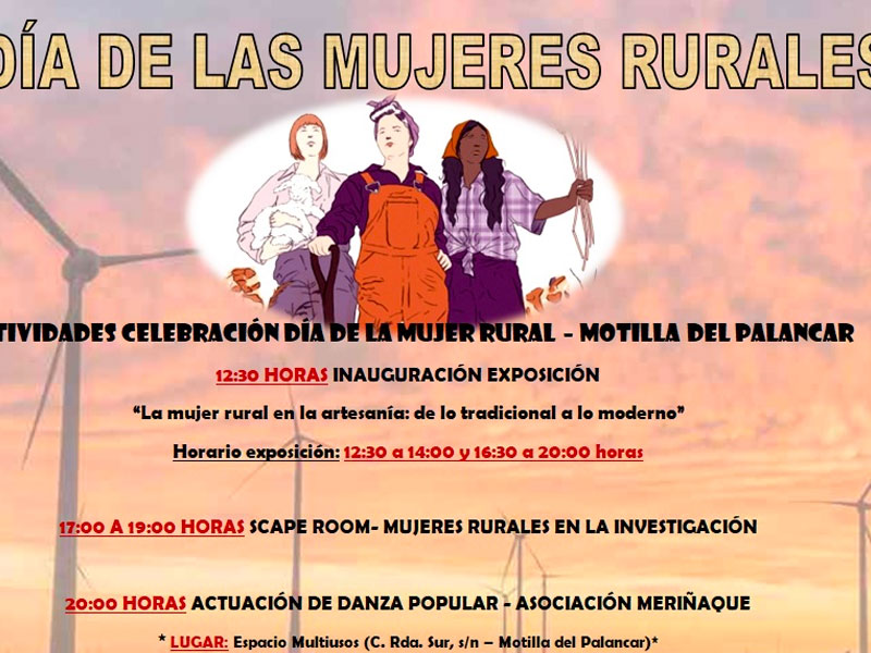 Programación día de las Mujeres Rurales - imagen 1